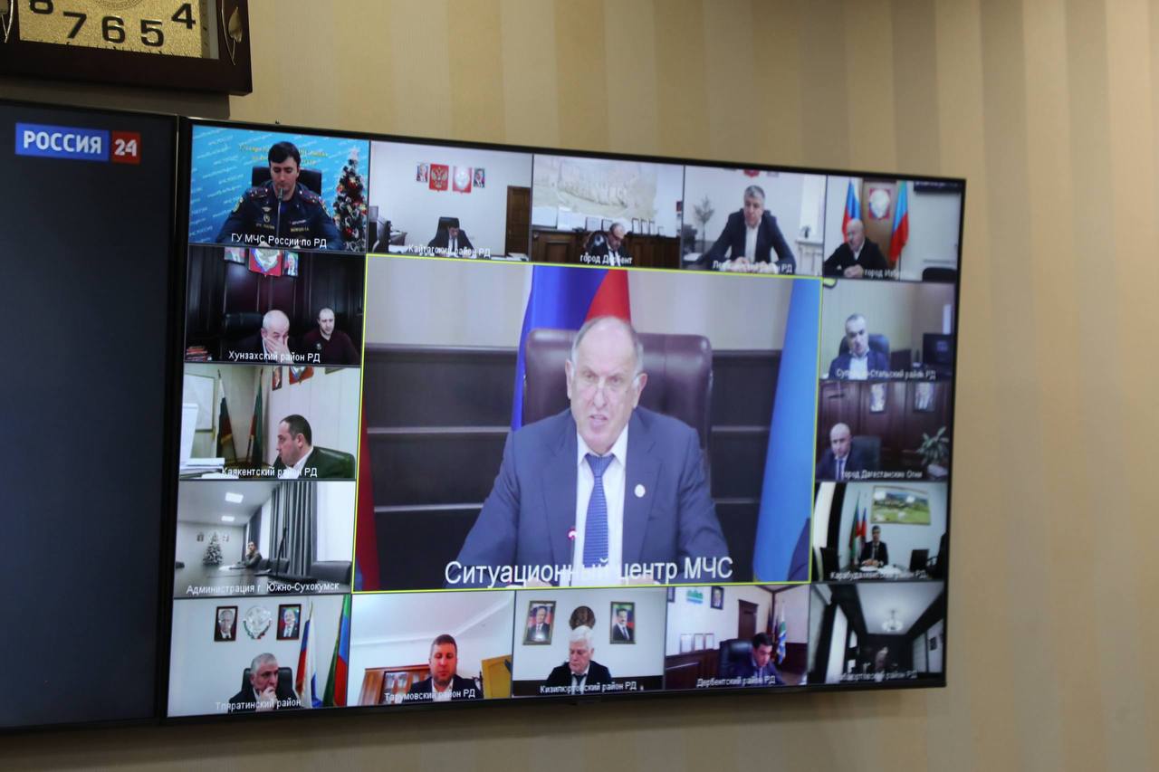 Органы власти Дагестана перейдут на повышенный режим готовности в период новогодних выходных