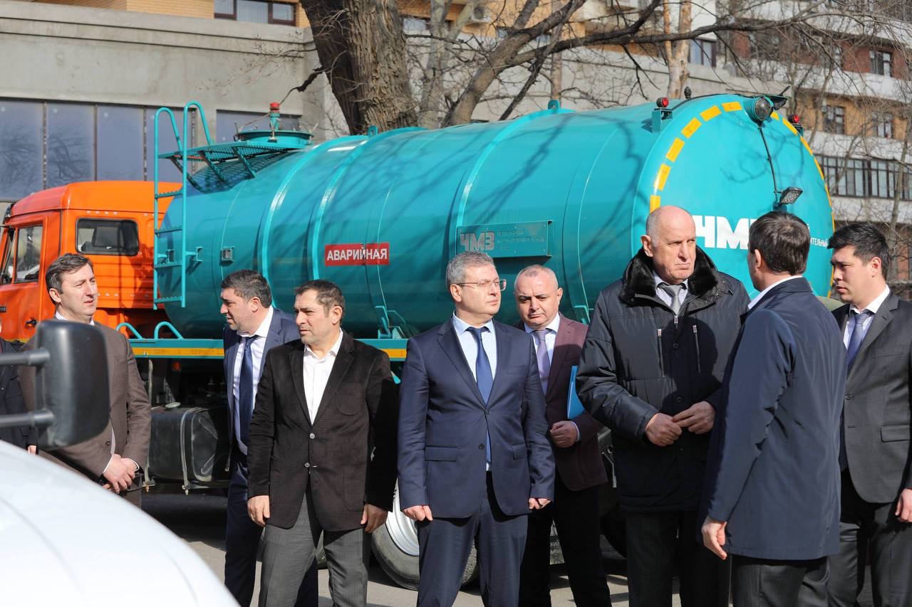ЕОРД получил новую технику для устранения коммунальных аварий в Махачкале