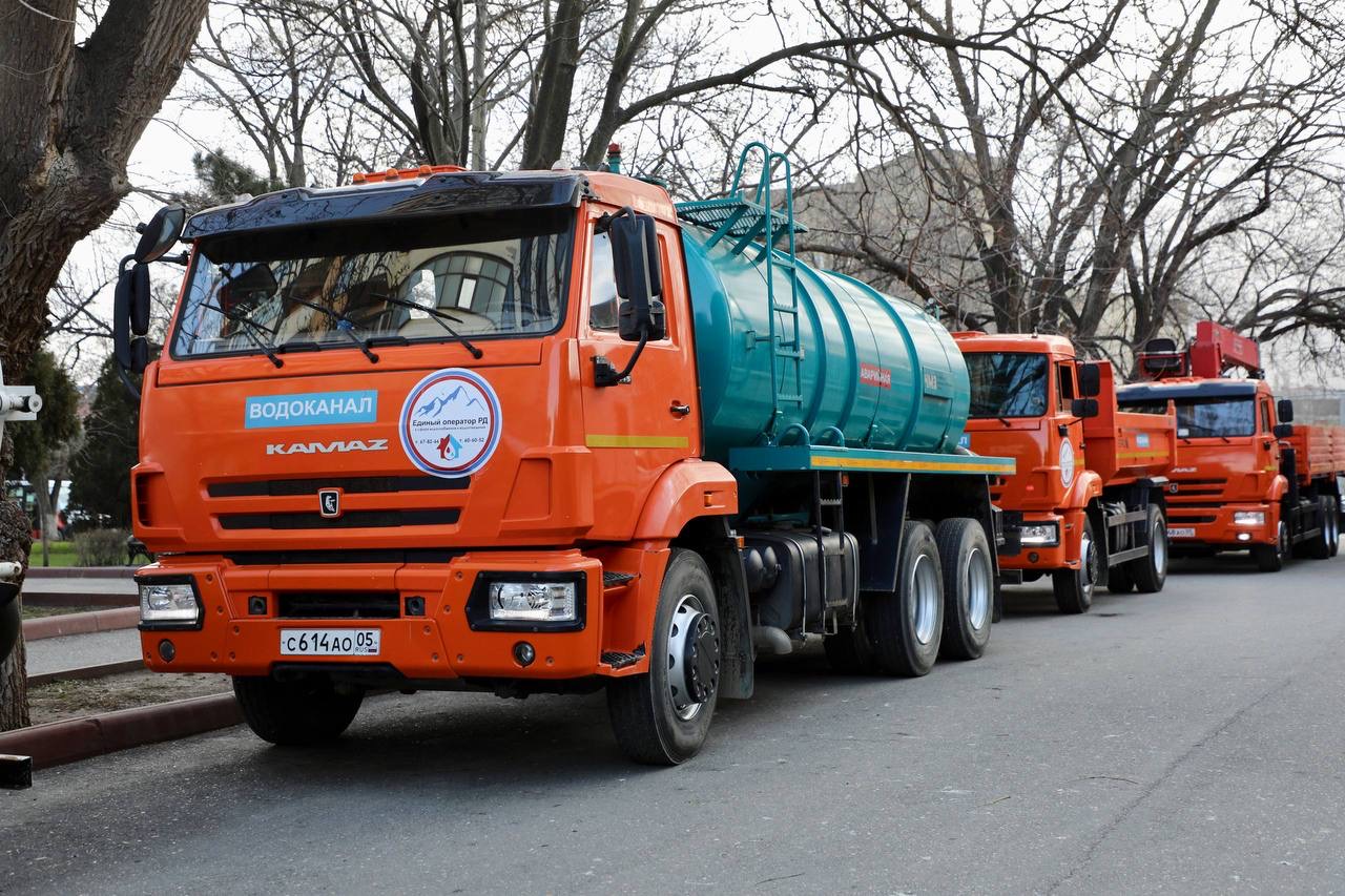 ЕОРД получил новую технику для устранения коммунальных аварий в Махачкале
