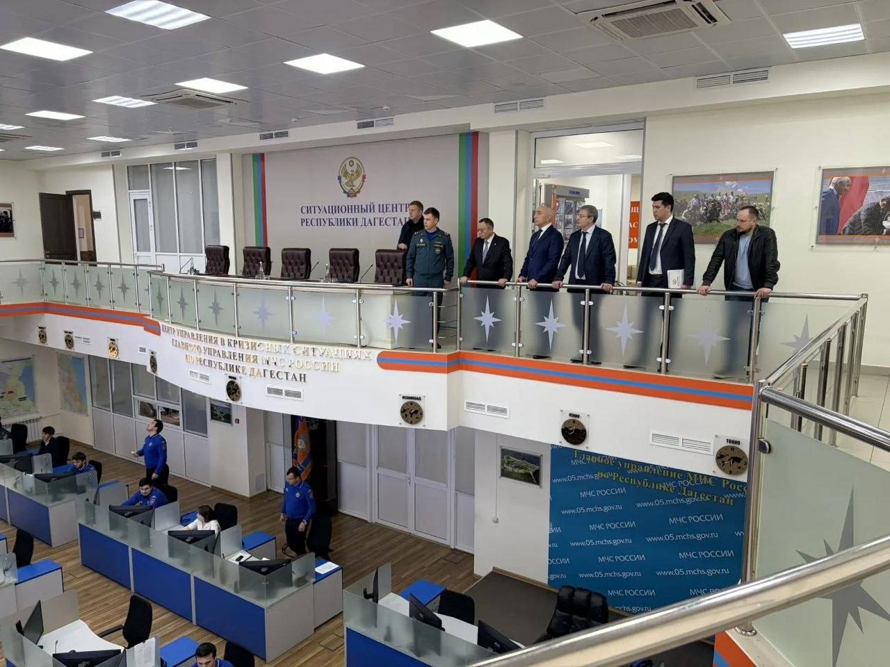 Ирек Файзуллин осмотрел объекты обеспечивающей инфраструктуры, пострадавшие от непогоды в Дагестане