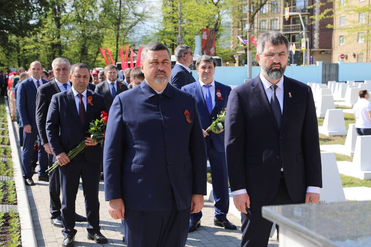 Магомед Рамазанов принял участие в праздничных мероприятиях, приуроченных Дню Победы