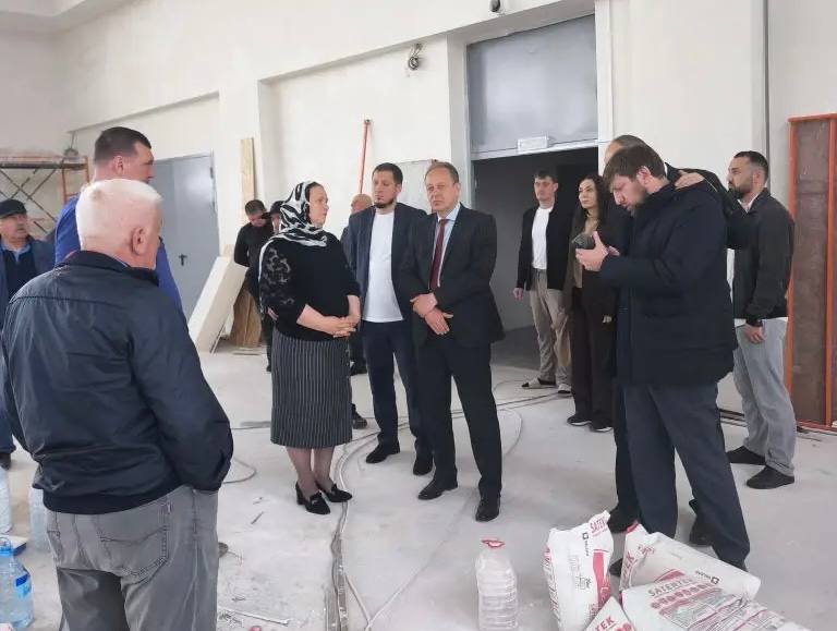 В Махачкале завершается строительство двух новых школ вместимостью 604 места каждая