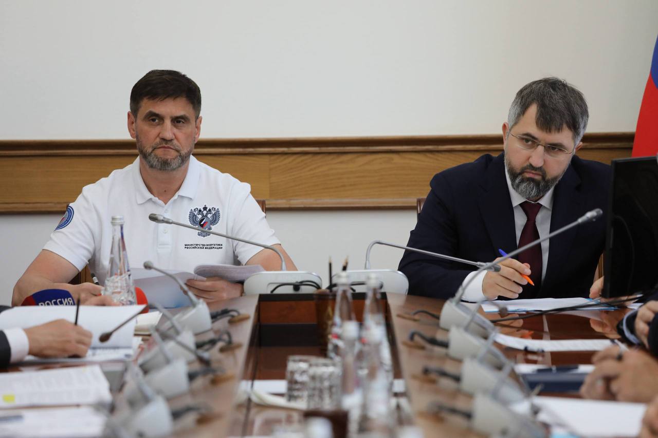 Пётр Конюшенко провёл заседание федерального штаба по стабилизации ситуации в электросетевом комплексе Республики Дагестан