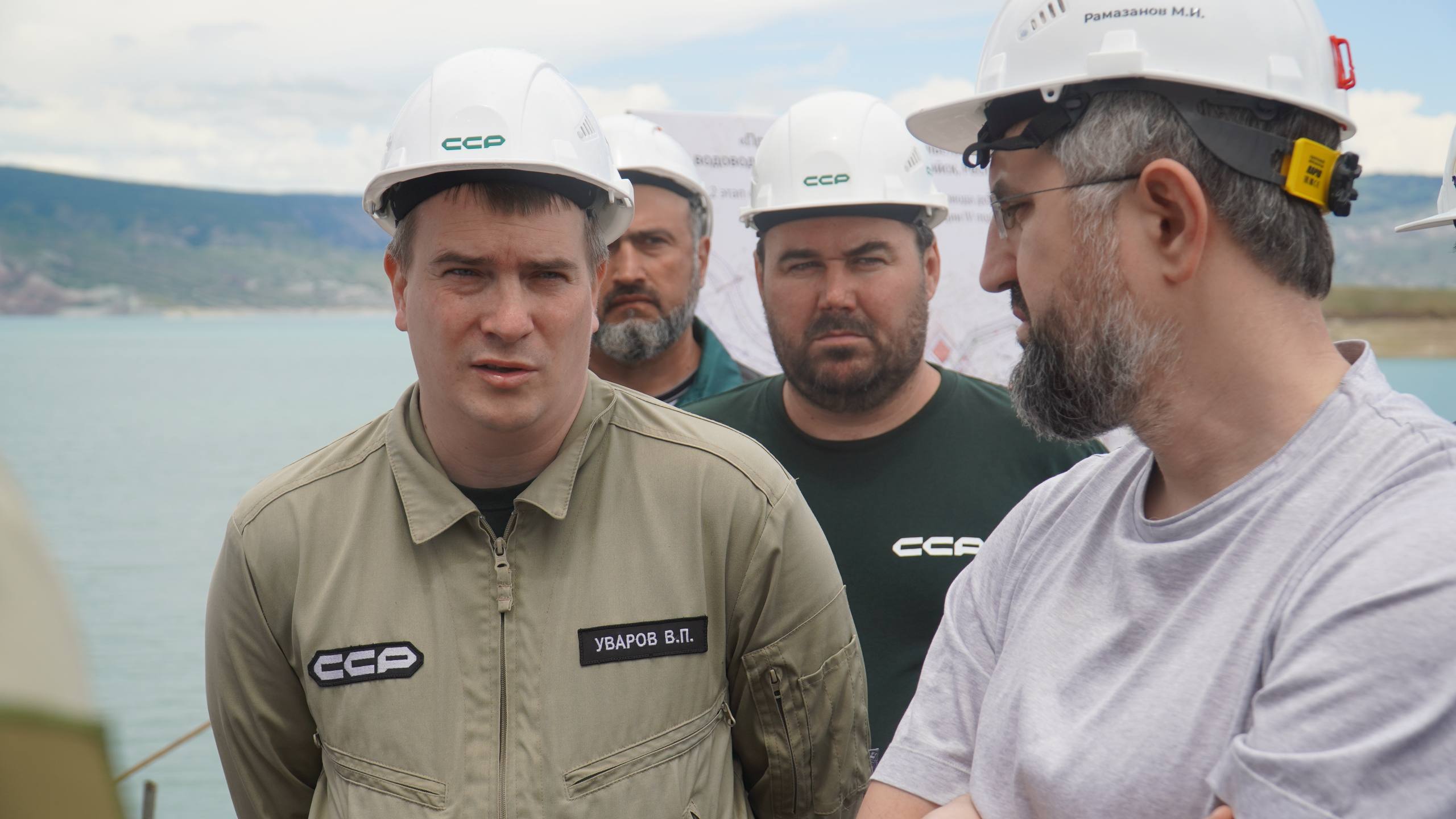 Надёжное водоснабжение для 1 млн жителей: Магомед Рамазанов проверил ход строительства водовода «Чиркей-Махачкала-Каспийск»