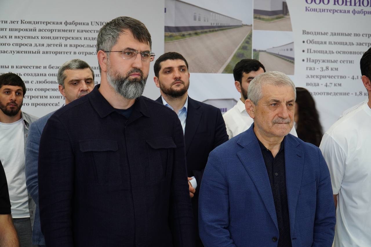 Магомед Рамазанов дал старт работе кондитерской фабрики «Юнион» в Кумторкалинском районе