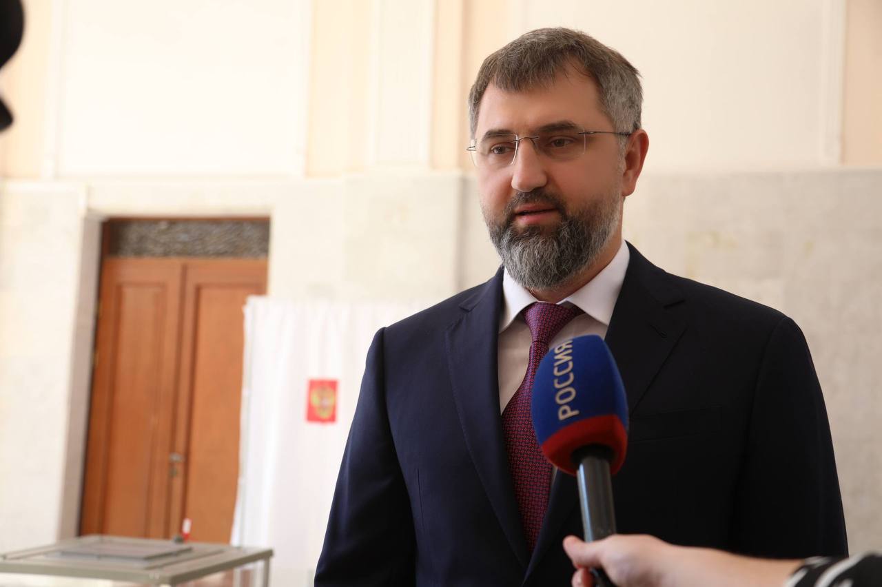 Магомед Рамазанов проголосовал на выборах