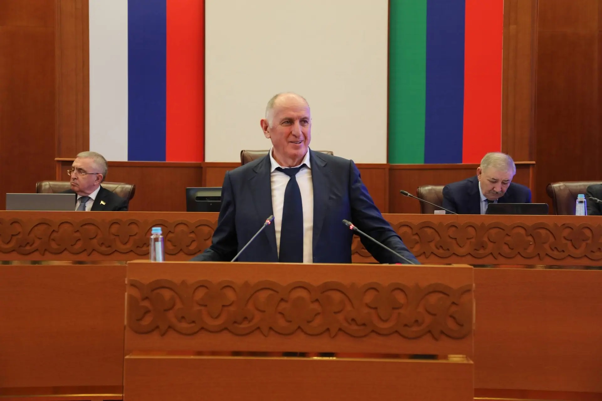 Абдулмуслим Абдулмуслимов выступил с Отчётом о деятельности Правительства Дагестана за 2025 год