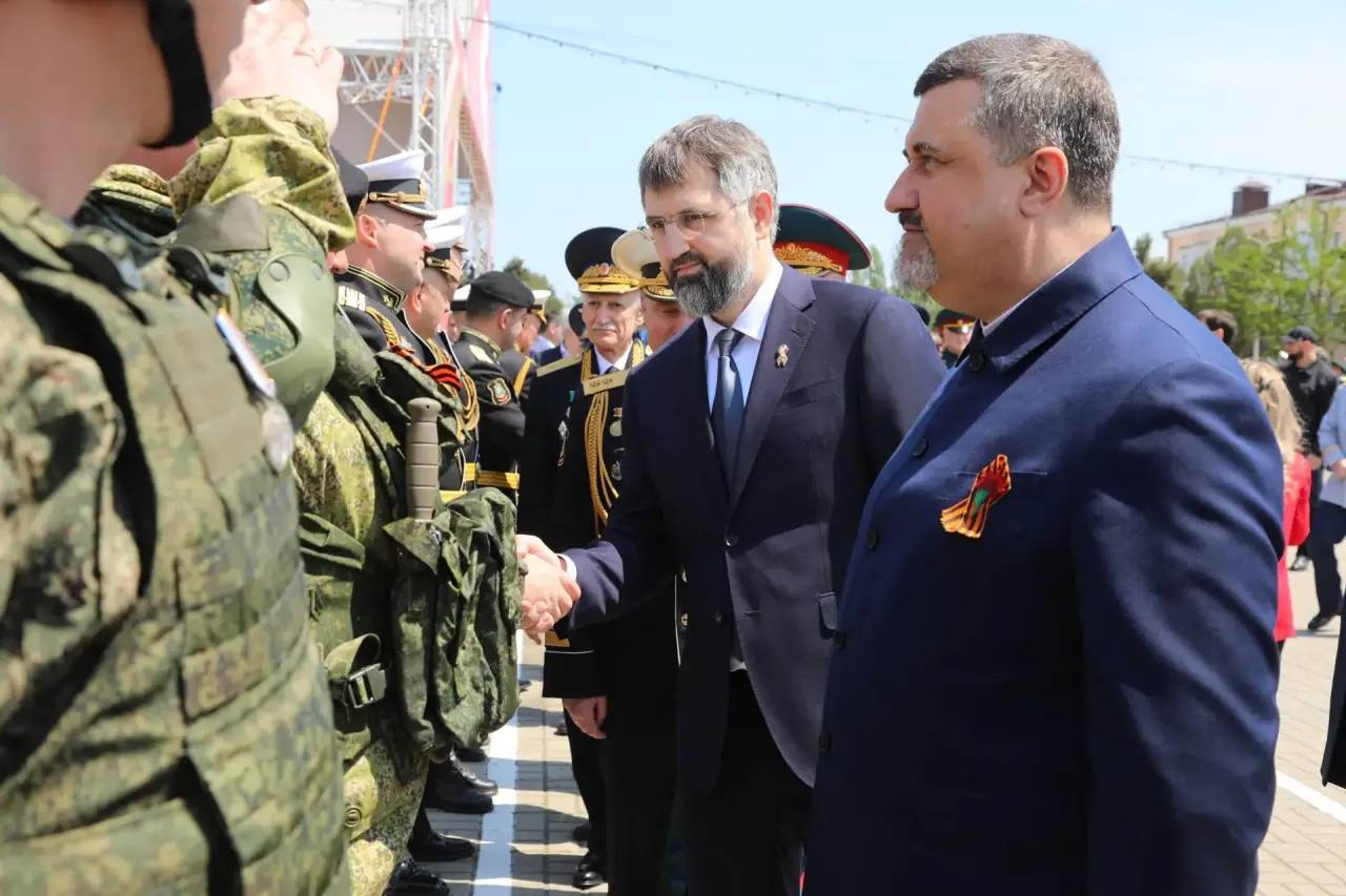 Магомед Рамазанов принял участие в праздничных мероприятиях, приуроченных Дню Победы