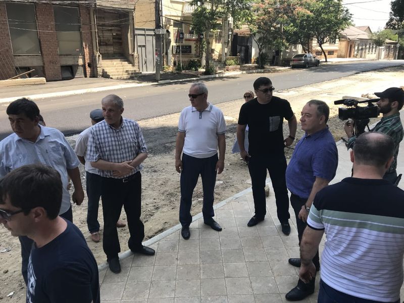 Рамазан Алиев проинспектировал ход реализации федерального проекта  «Безопасные и качественные дороги»