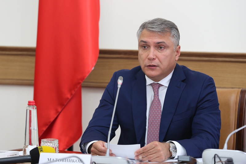 Александр Матовников заявил о готовности поддерживать республику в развитии