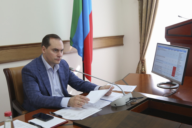 Вопрос обеспечения сведений в государственную автоматизированную систему «Управление» обсудили в Правительстве Дагестана
