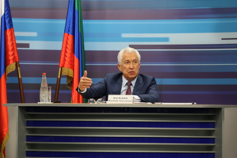 Владимир Васильев: «Мы никому не дадим жить за счет народа!»