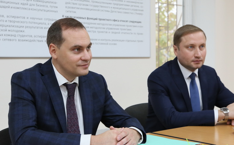 Артем Здунов посетил Дагестанский государственный университет