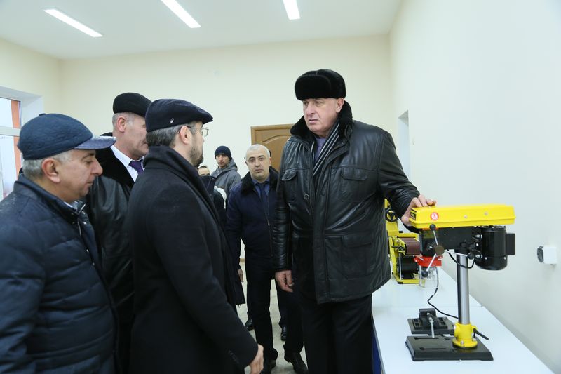 Глава Минсельхозпрода Дагестана открыл новую школу в рамках реализации госпрограммы по устойчивому развитию сельских территорий