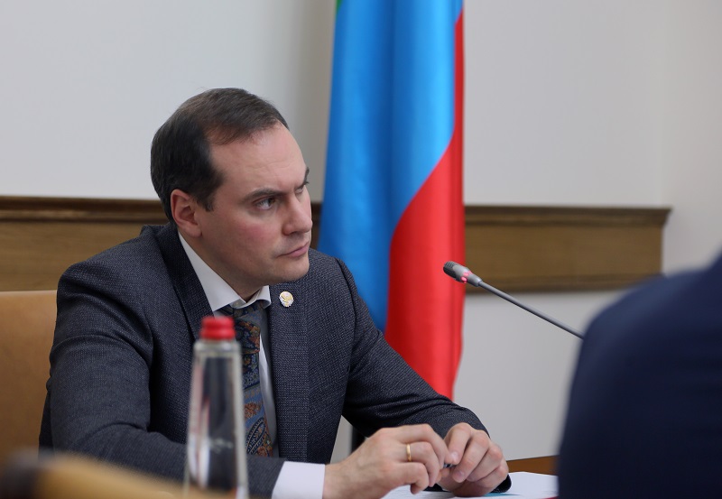 Артём Здунов провел совещание по вопросу привлечения резидентов на ТОСЭР «Каспийск»