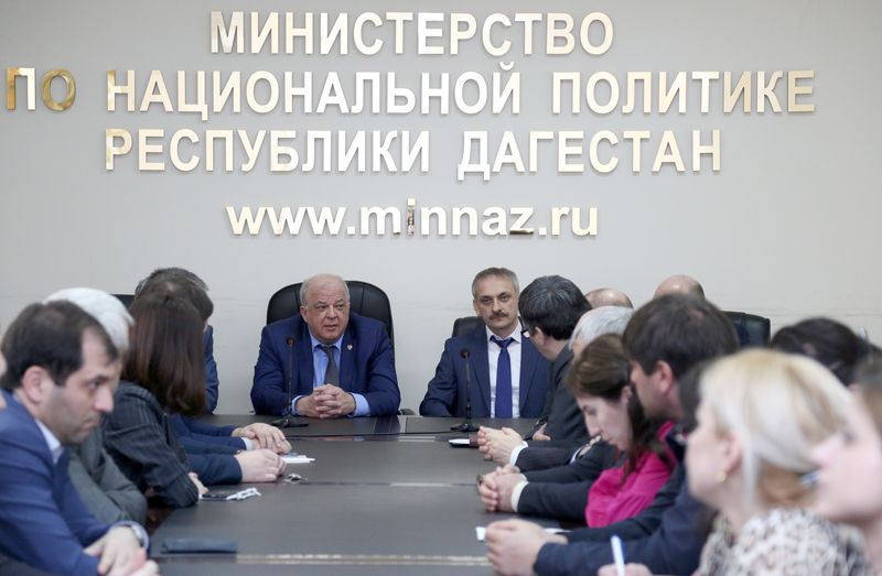 Коллективу Миннаца РД представили нового министра