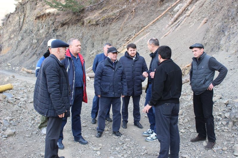 Владимир Лемешко и Валерий Кантеев посетили Цумадинский район