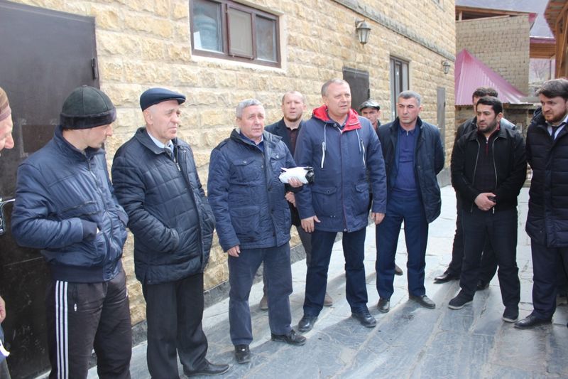 Владимир Лемешко и Валерий Кантеев посетили Цумадинский район