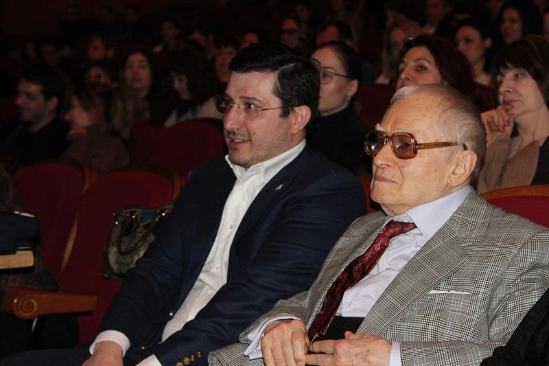 В Русском театре прошел вечер симфонический музыки по случаю 70-летия творческой деятельности композитора Мурада Кажлаева