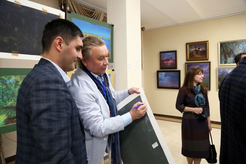 В Дагестане торжественно открылся культурно-выставочный социальный проект «Арт-Перекресток: Верхневолжье-Дагестан»