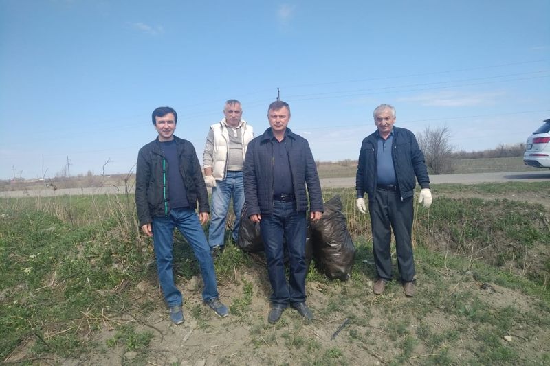 В Дагестане прошел общереспубликанский сельский субботник