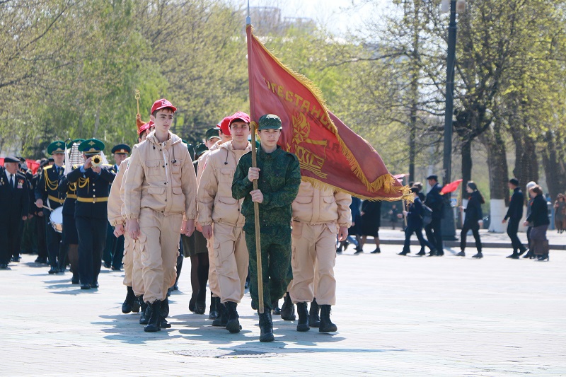 В Махачкале прошла патриотическая акция «Вахта Памяти»