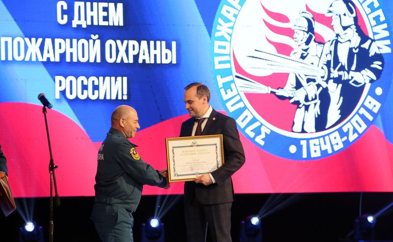День пожарной охраны России отметили в Дагестане