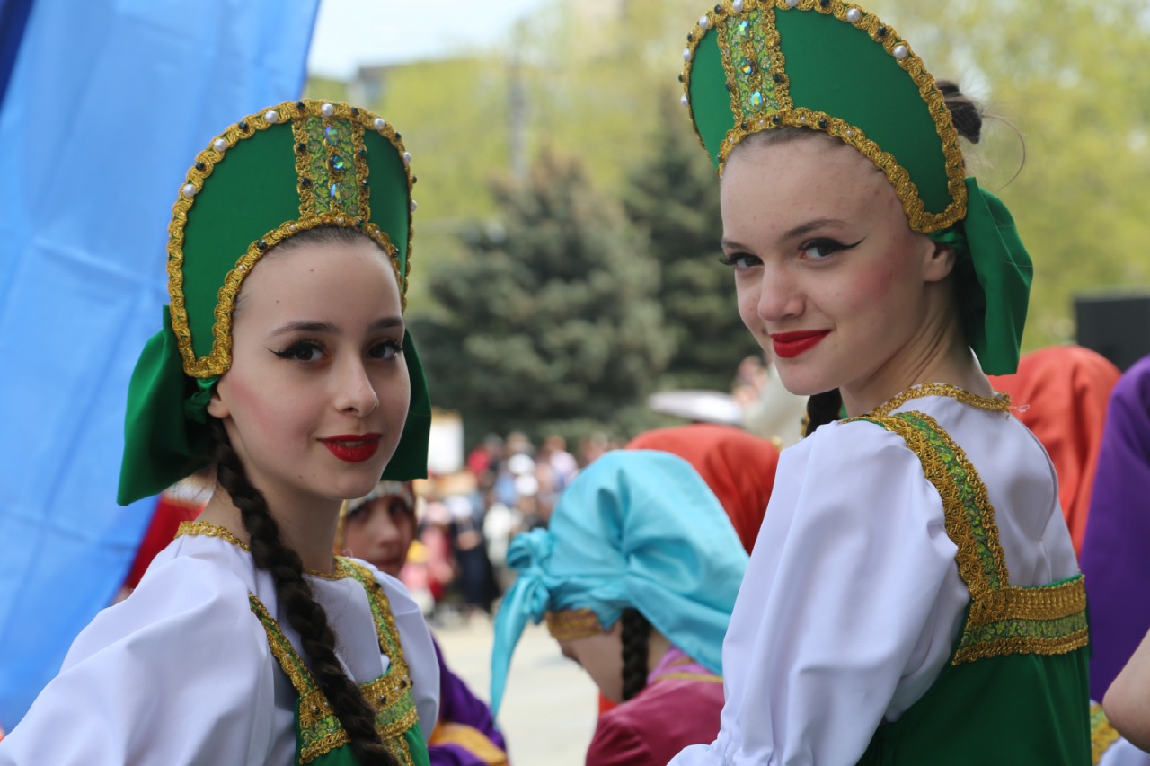 В Махачкале состоялся митинг-концерт, посвященный Празднику весны и труда
