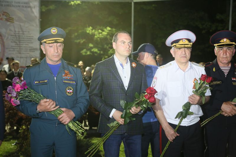 Мемориальная акция «Свеча памяти» прошла в Махачкале