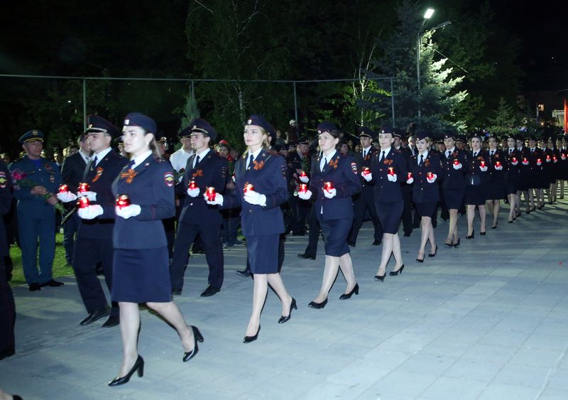 Мемориальная акция «Свеча памяти» прошла в Махачкале