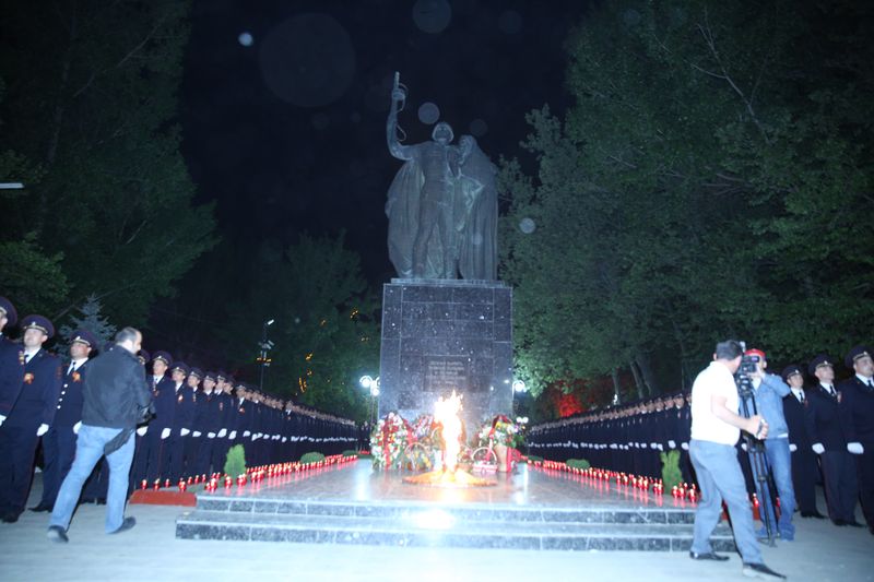 Мемориальная акция «Свеча памяти» прошла в Махачкале