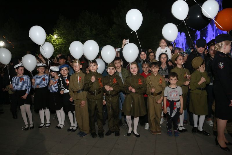 Мемориальная акция «Свеча памяти» прошла в Махачкале