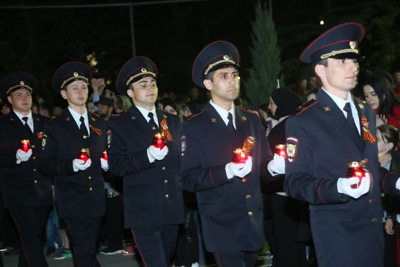Мемориальная акция «Свеча памяти» прошла в Махачкале