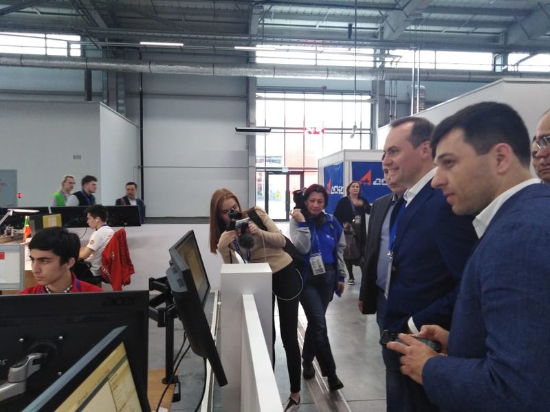 Артём Здунов встретился со сборной Дагестана на Нацфинале чемпионата WorldSkills в Казани