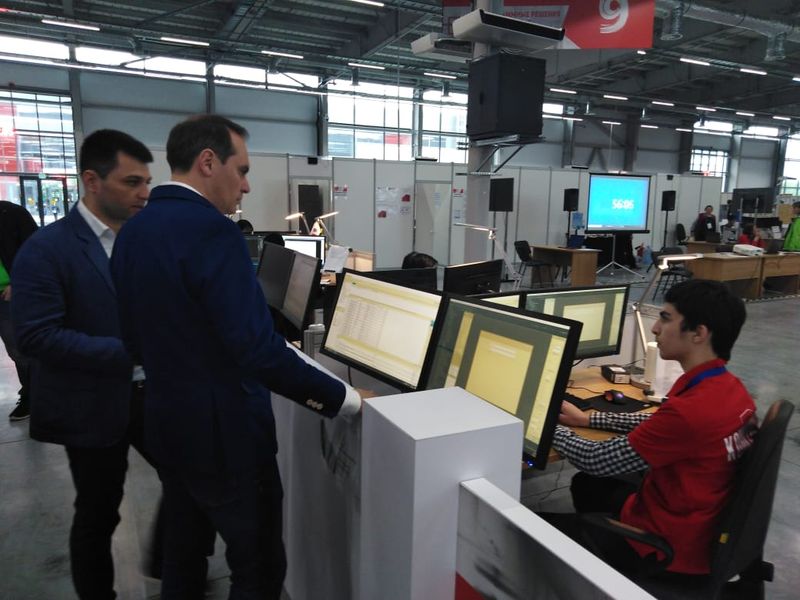 Артём Здунов встретился со сборной Дагестана на Нацфинале чемпионата WorldSkills в Казани