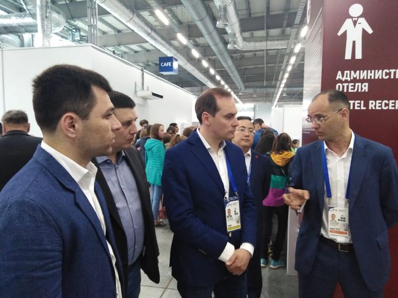 Артём Здунов встретился со сборной Дагестана на Нацфинале чемпионата WorldSkills в Казани