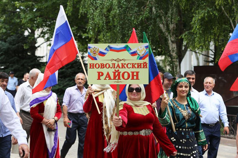 В Махачкале проходит празднование Дня России