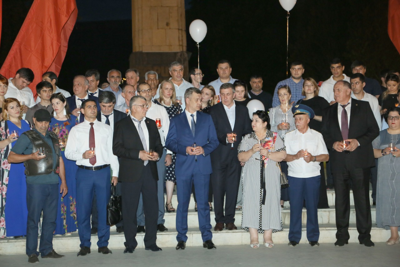 Владимир Иванов принял участие патриотической акции «Свеча памяти»