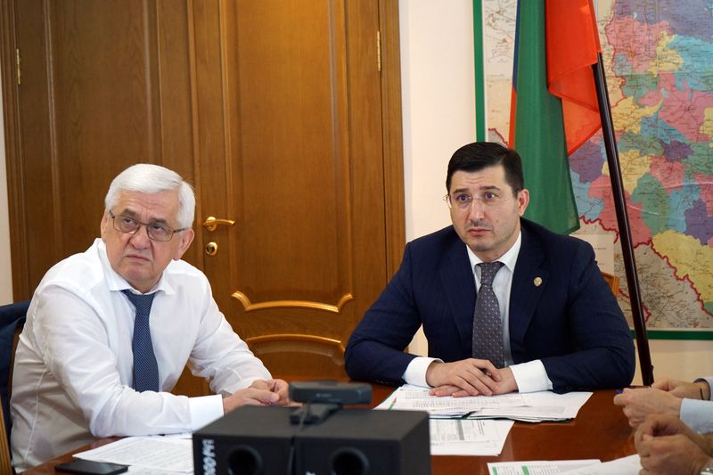 Гаджимагомед Гусейнов принял участие в совещании региональных проектных команд в режиме ВКС по нацпроекту «Безопасные и качественные автомобильные дороги»
