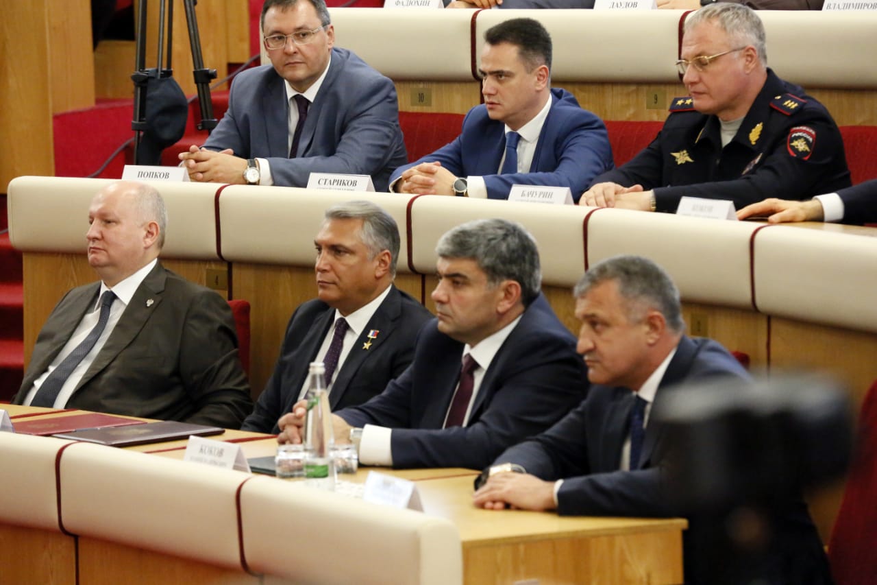 Владимир Иванов принял участие в церемонии вступления Казбека Кокова в должность Главы Кабардино-Балкарской Республики