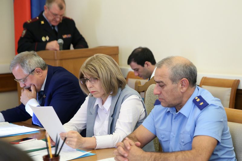 В Махачкале прошло заседание Антинаркотической комиссии