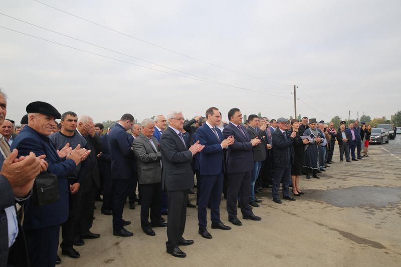 Артём Здунов открыл в Магарамкентском районе новую автомобильную дорогу Куллар-Яруквалар