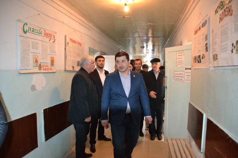 Правительственная делегация во главе с Гаджимагомедом Гусейновым посетила Акушинский район