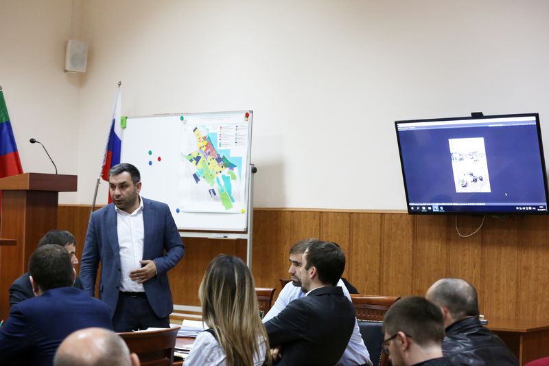Обсуждена реализация пилотного проекта в городе Каспийске
