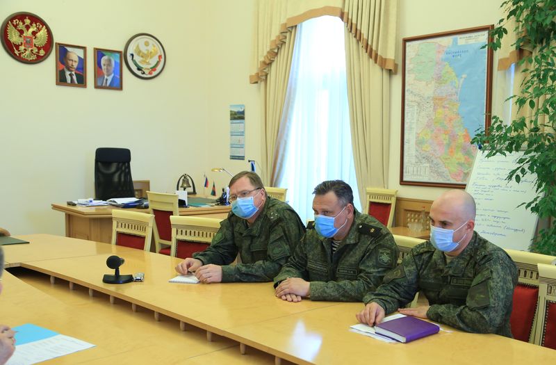 270 медицинских военных работников прибывают в Дагестан