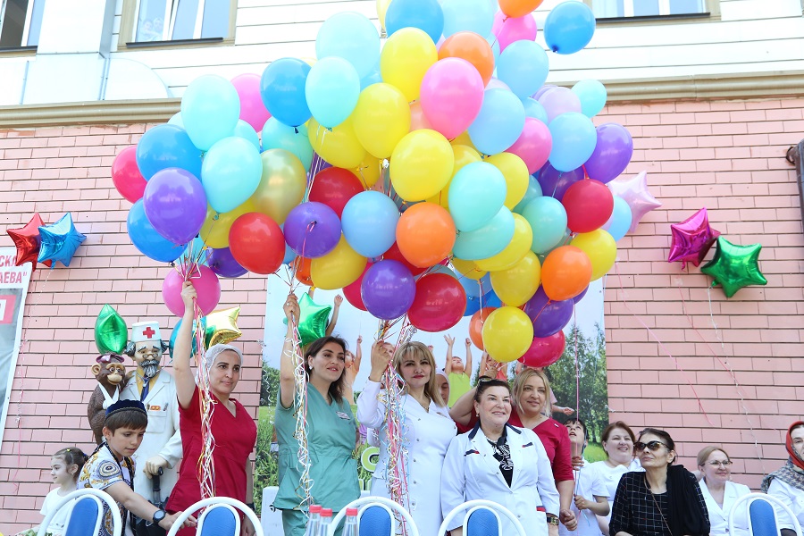 В Детской клинической больнице отпраздновали День защиты детей