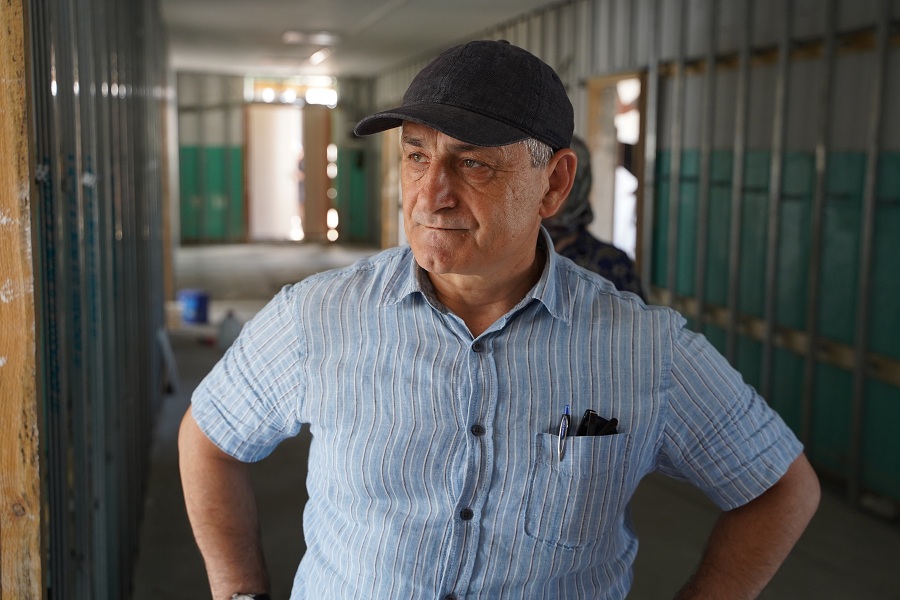 Ризван Газимагомедов проинспектировал ход капремонта в школах Кизилюрта