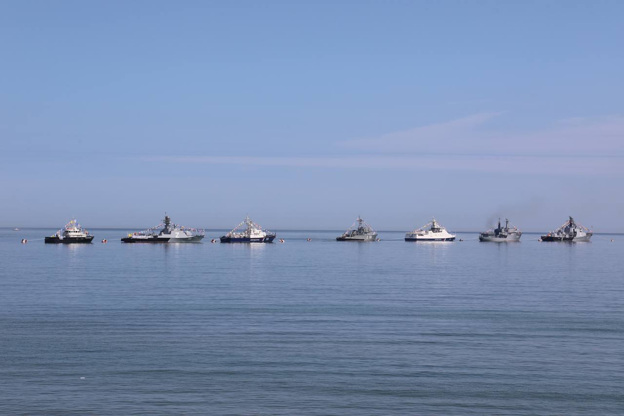 В Дагестане масштабно отпраздновали День Военно-морского флота России