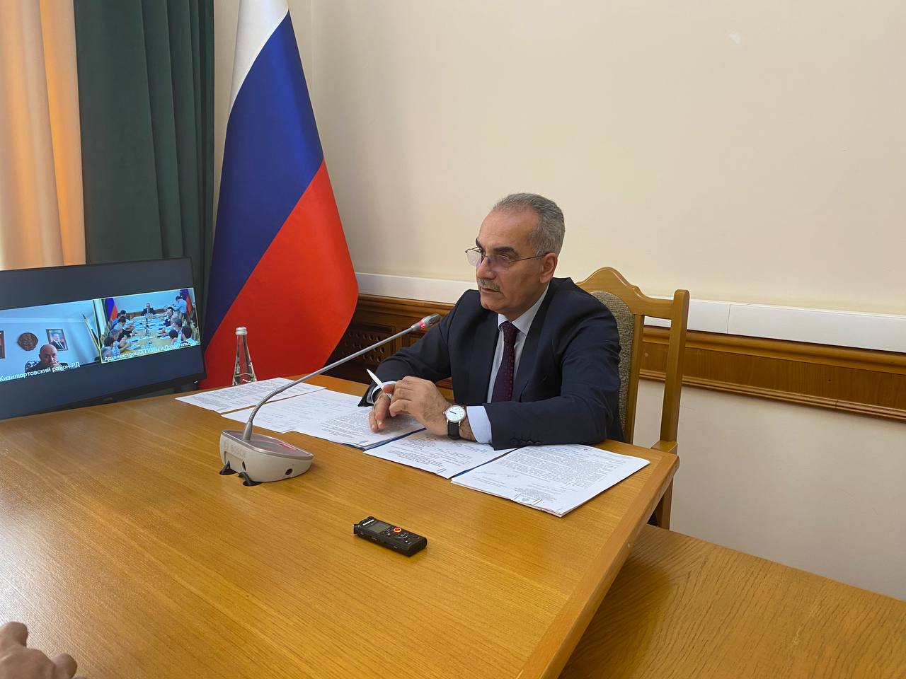 Заседание Противопаводковой комиссии состоялось в Правительстве Дагестана