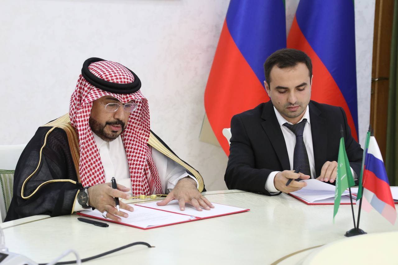 Подписано соглашение об инвестиционном сотрудничестве Дагестана и Саудовской Аравии